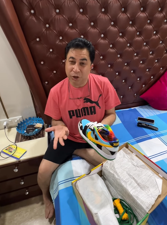 ‘Pagal Ho Gaya Hai!’ This Desi Dad Reacting To ₹4 Lakh Sneakers Is All Of Us Checking Our Pockets