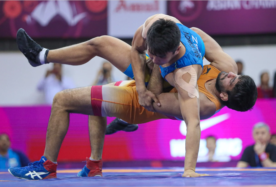 Asian Games 2023 Day 11 Updates: Sunil Kumar Competes for Greco-Roman Wrestling Bronze