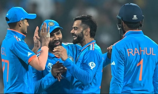 Team India crushes Netherlands, Rohit sets multiple records, see big news
