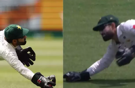 Mohammad Rizwan Catch: Not Superman, It Was Mohammad Rizwan… Extraordinary Catch with One Hand, Watch the VIDEO
