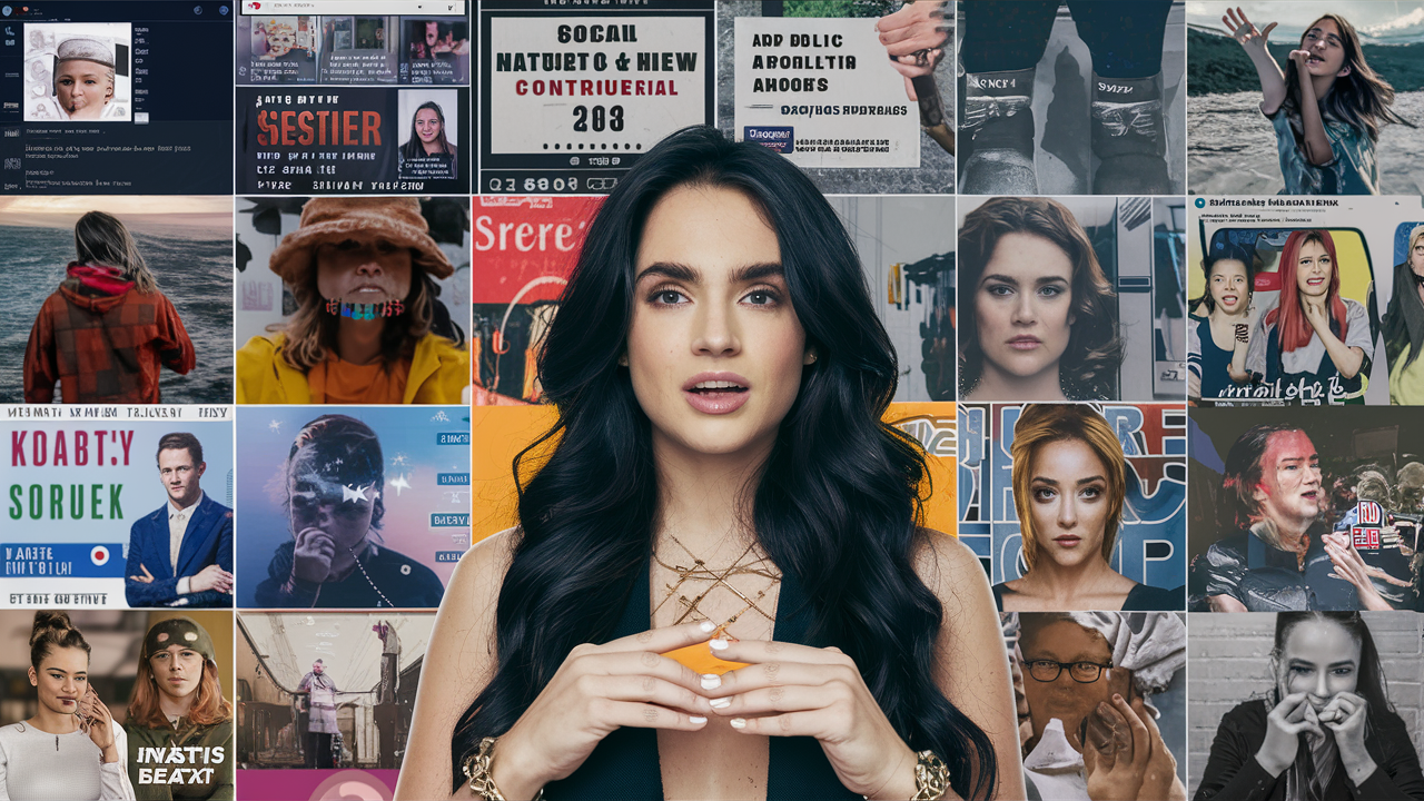 Influencer Drama: Controversies and scandals involving social media influencers.